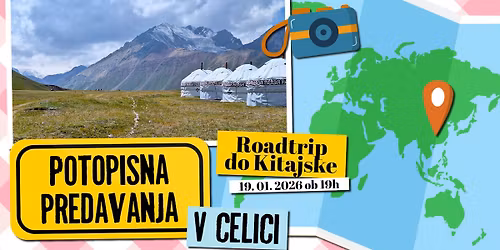 Potopisni ponedeljki v Celici: Roadtrip do Kitajske