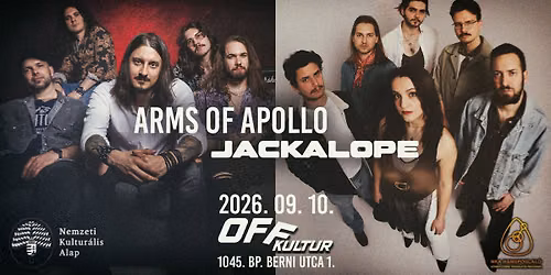 Arms of Apollo, Jackalope - OFF Kultur