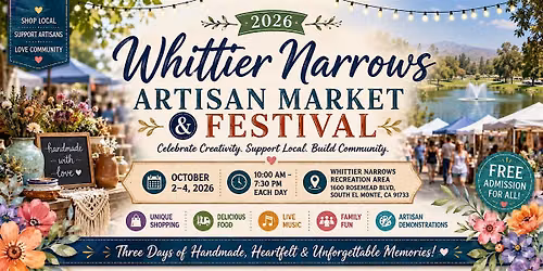 Whittier Narrows Artisan Market & Festival