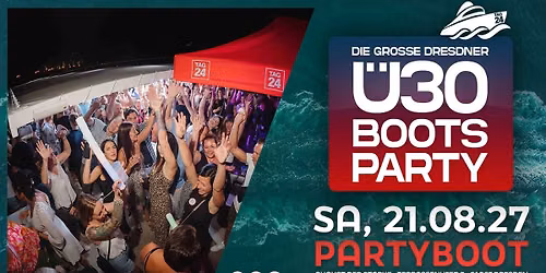 Das Dresdner \u00dc30 Partyboot