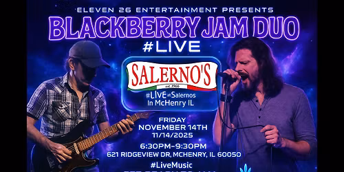 \ud83c\udfb8 Blackberry Jam Duo - Live Entertainment