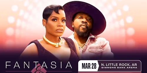 Fantasia Barrino and Anthony Hamilton at Corteva Coliseum
