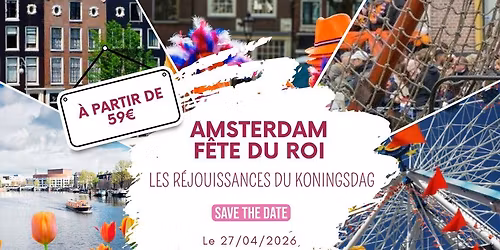 AMSTERDAM - F\u00eate du roi