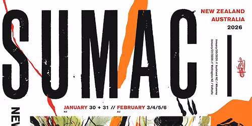 SUMAC Australian Tour | Crowbar | Sydney