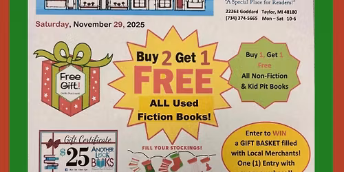 Small Business Saturday Sale!