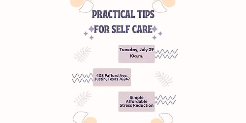 Practical Tips For Self Care