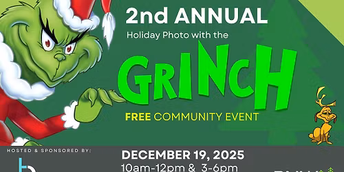 Grinch Holiday Photo 