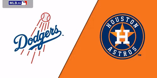 Los Angeles Dodgers at Houston Astros