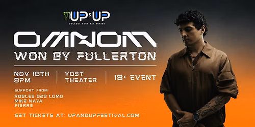 Monster Energy Up & Up Festival presents OMNOM