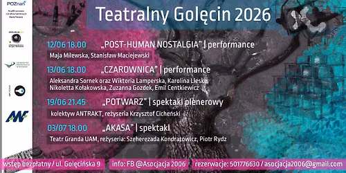 Teatralny Gol\u0119cin 2026 | | AKASA | spektakl