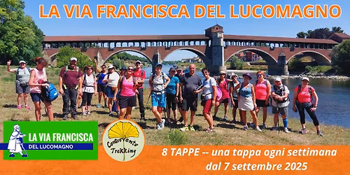 LA VIA FRANCISCA DEL LUCOMAGNO: da Varese a Pavia con CONTROVENTO TREKKING
