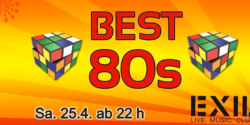 BEST 80s Party im EXIL G\u00f6ttingen