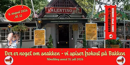 Der er noget om snakken - vi spiser frokost p\u00e5 Bakken