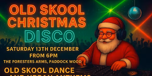 Foresters \u2018Old Skool\u2019 Christmas Party