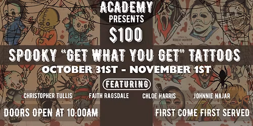 Spooky "Get What You Get" Tattoos