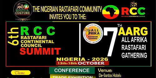 6TH. RCC CONFERENCE AND AARG