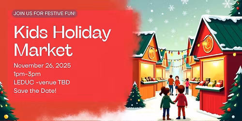 Leduc Kids Holiday Market