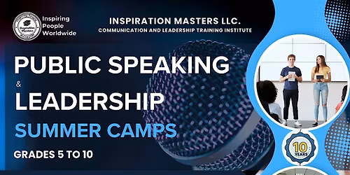 Public Speaking and Leadership Summer Camps in Allen