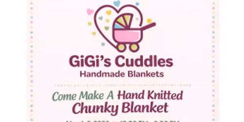 Hand Knitting Class- Chunky Blanket