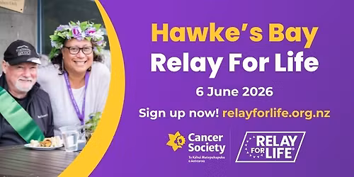 Hawke's Bay Relay For Life 2026