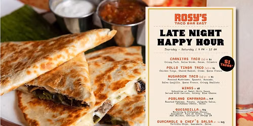 Late Night Happy Hour