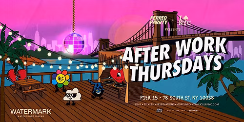 WATERMARK PIER 15 -  AFTER WORK - REGGAETON  ON THE PIER - OUTDOORS