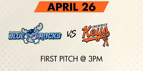 Mess Fest | Wilmington Blue Rocks vs Frederick Keys @3pm 