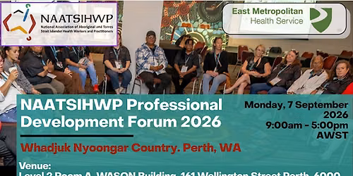 NAATSIHWP Professional Development Forum Perth