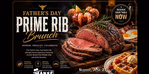 Father's Day Prime Rib Brunch