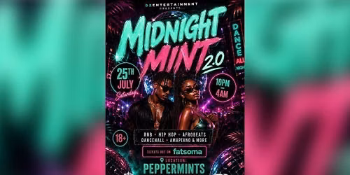 MIDNIGHT MINT 2.0 - Afrobeats \u2022 Amapiano \u2022 HipHop \u2022 Dancehall \u2022 R&B