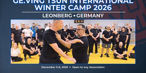 GE.VING TSUN INTERNATIONAL WINTER-CAMP 2026