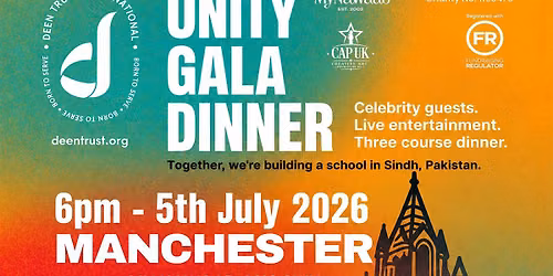 RAHEEM SHAH & OTHER FAMOUS ARTISTS LIVE IN UNITY GALA DINNER - MANCHESTER