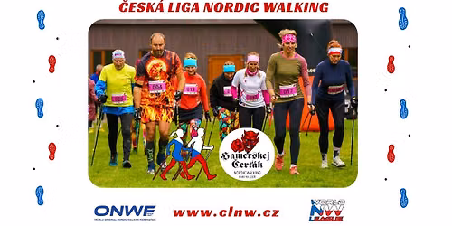 Hamerskej \u010der\u0165\u00e1k 3.-4.10. - \u010cesk\u00e1 liga Nordic Walking