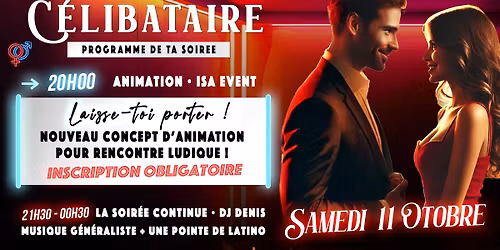 Soirée Célibataire • Animation Rencontre