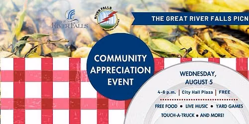 Community Appreciation Event 2026: The Great River Falls Picnic