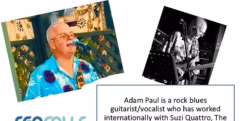 Searays live music Sunday afternoons with...Adam Paul