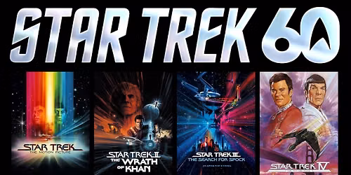 Star Trek 60th Anniversary Film Festival Sept 4-7