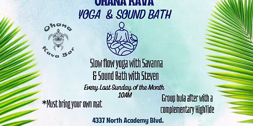 Yoga and Sound Bath