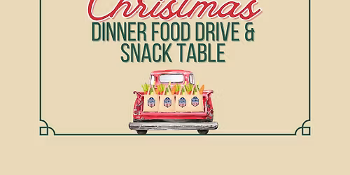 Christmas Dinner Food Drive