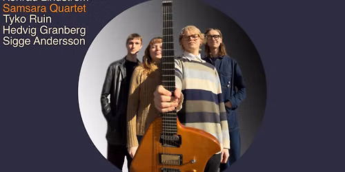 Jazz p\u00e5 Hellsten presenterar Konrad Lindstr\u00f6ms Samsara quartet 