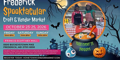 Frederick Spooktacular Craft & Vendor Market