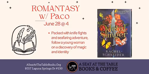 Romantasy Book Club w\/ Paco: Metal Slinger