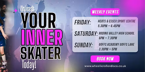 Wheelie Roller Disco- Harlow