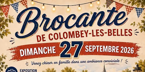 Brocante Colombey les belles 