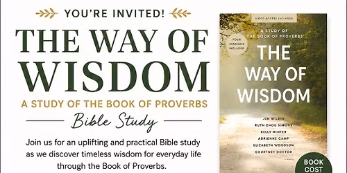 The Way of Wisdom Bible Study