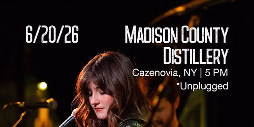 Sydney Irving Unplugged @ Madison County Distillery