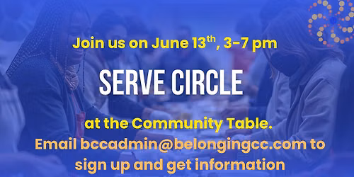 Soup Kitchen Serve Circle