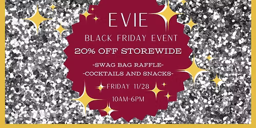 Evie Black Friday Event