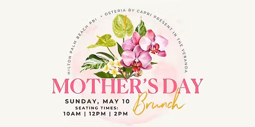 Mother's Day Brunch Buffet in West Palm Beach