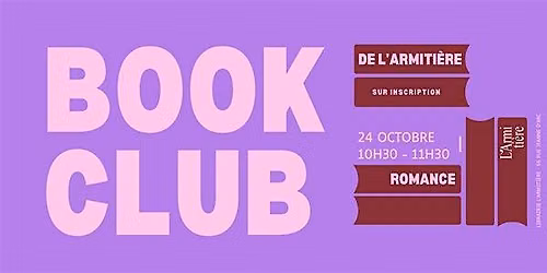 Bookclub romance de L'Armiti\u00e8re !